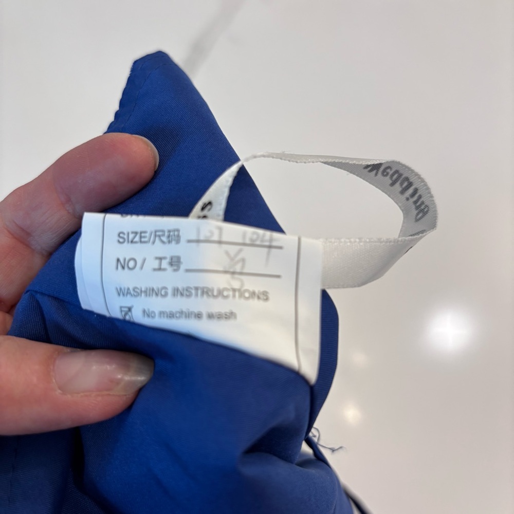 NEW Blue Dress with Glitter Tulle NWOT Size XL - Picture 8 of 9